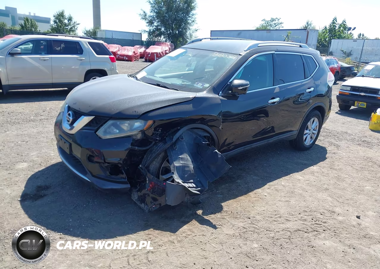 2015 Nissan Rogue Sv VIN:5N1AT2MV8FC848059 - 2