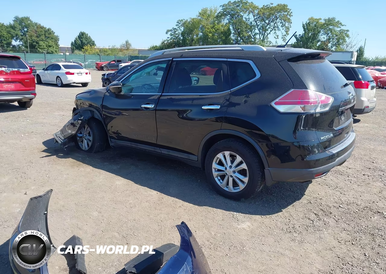 2015 Nissan Rogue Sv VIN:5N1AT2MV8FC848059 - 3