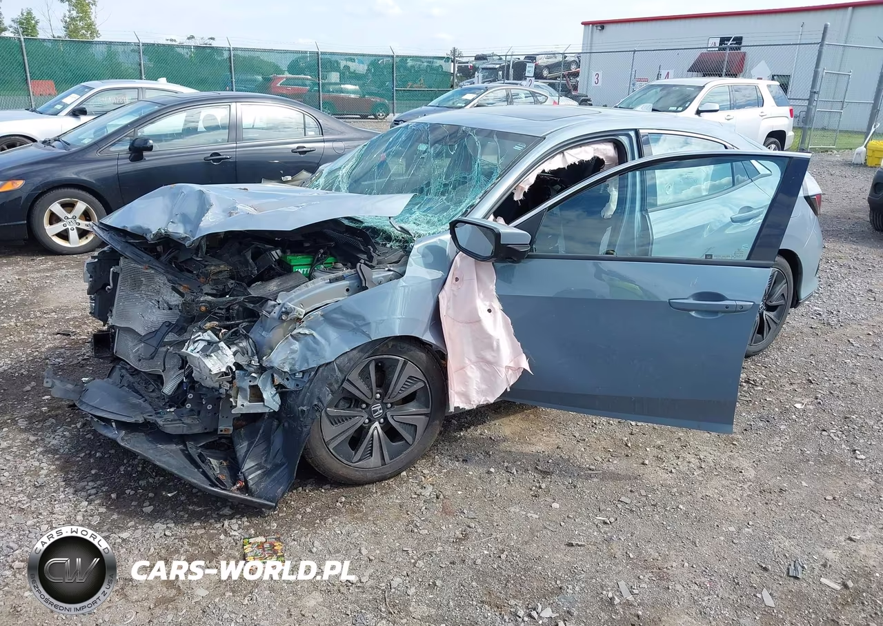 2017 Honda Civic Ex VIN:SHHFK7H57HU424042 - 2