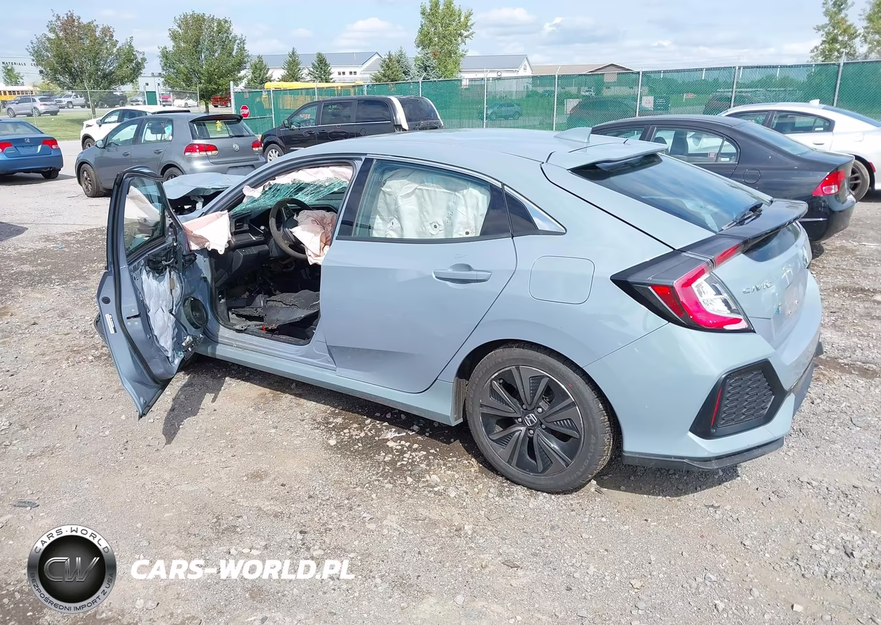 2017 Honda Civic Ex VIN:SHHFK7H57HU424042 - 3