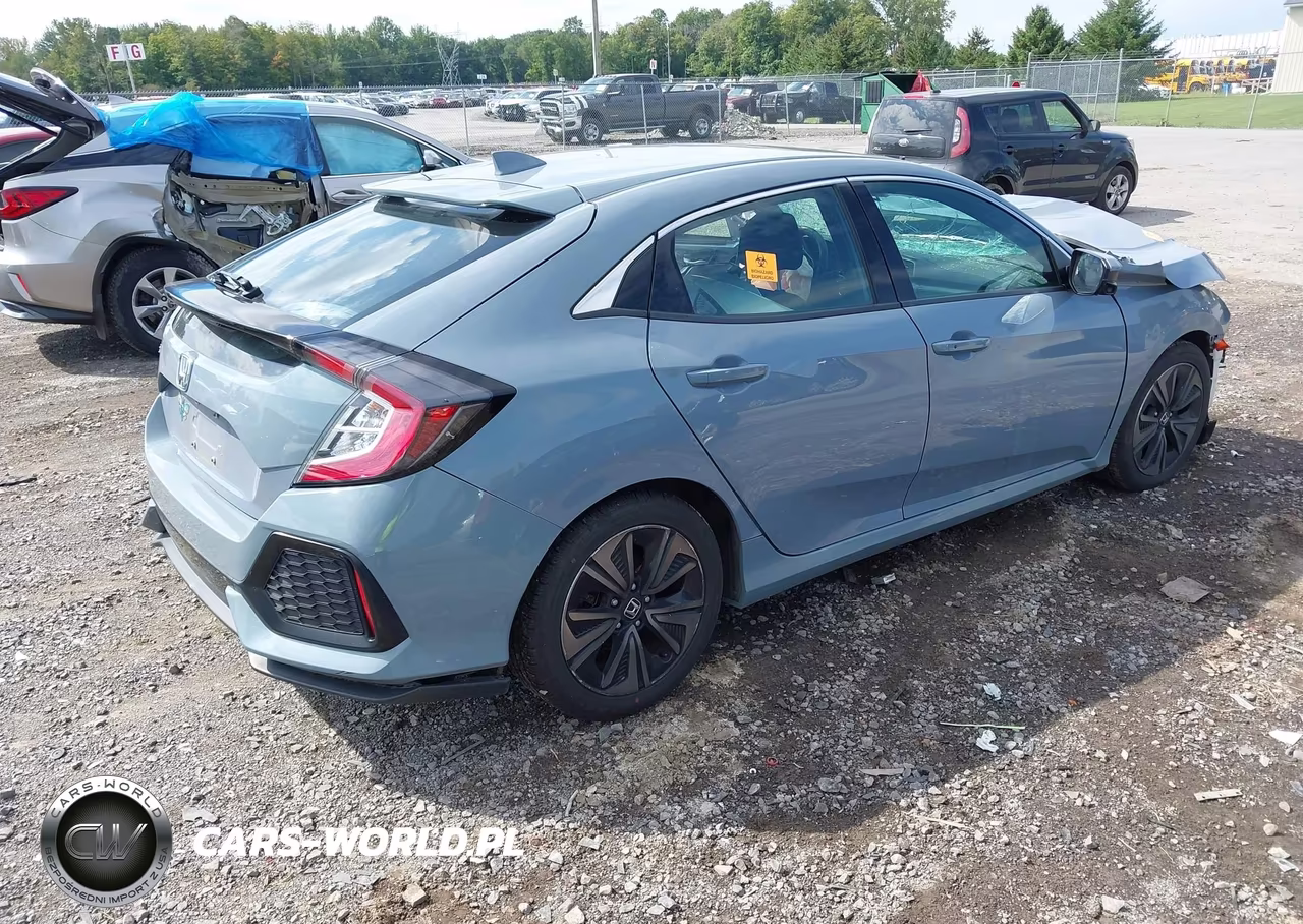 2017 Honda Civic Ex VIN:SHHFK7H57HU424042 - 4