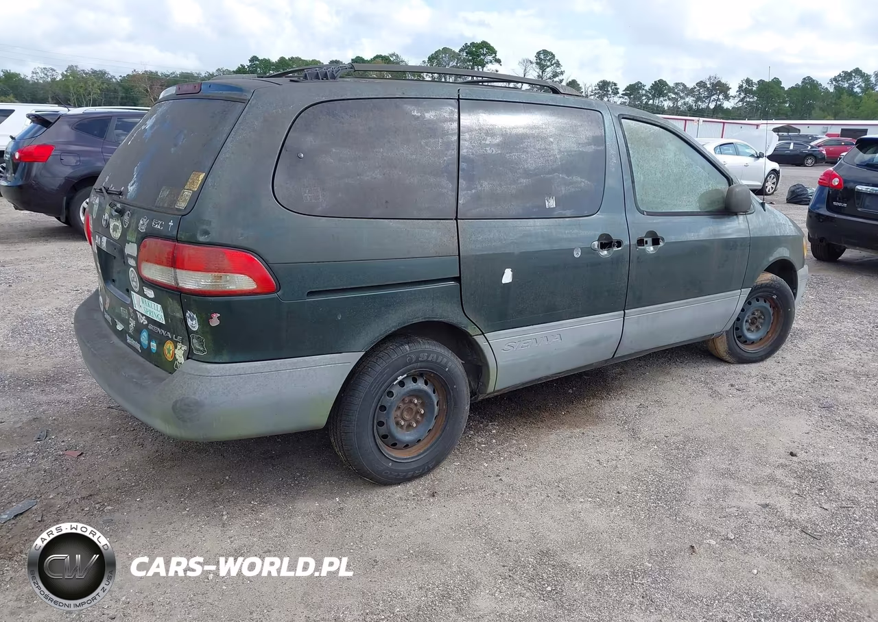 2001 Toyota Sienna Le VIN:4T3ZF13C71U380758 - 4