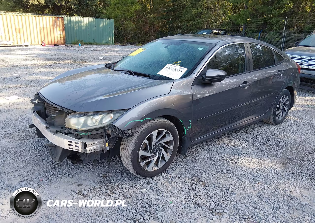 2016 Honda Civic Ex VIN:19XFC2F74GE047485 - 2