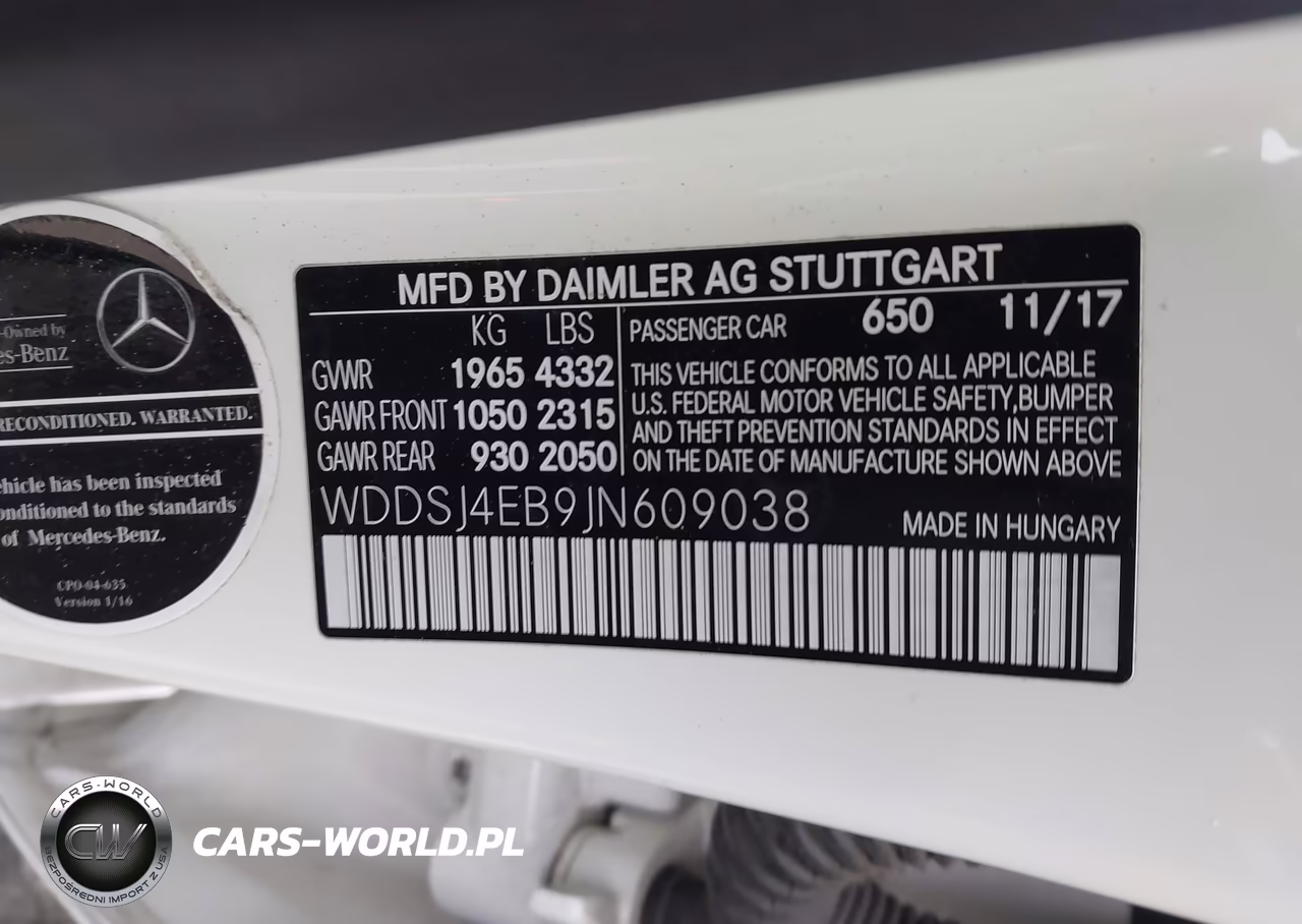 2018 Mercedes-Benz Cla 250 VIN:WDDSJ4EB9JN609038 - 9