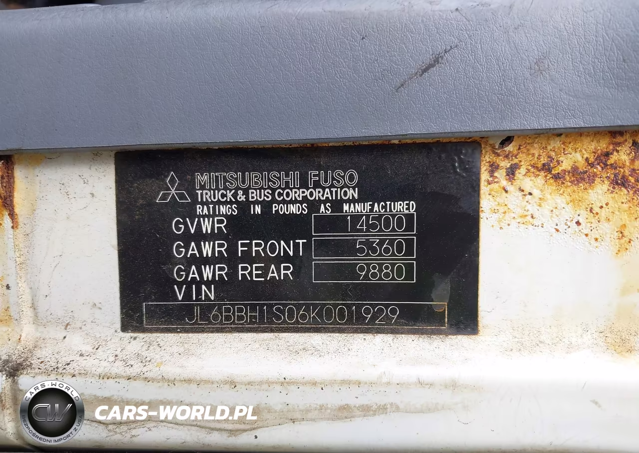 2006 Mitsubishi Fuso Truck Fe 84D VIN:JL6BBH1S06K001929 - 8