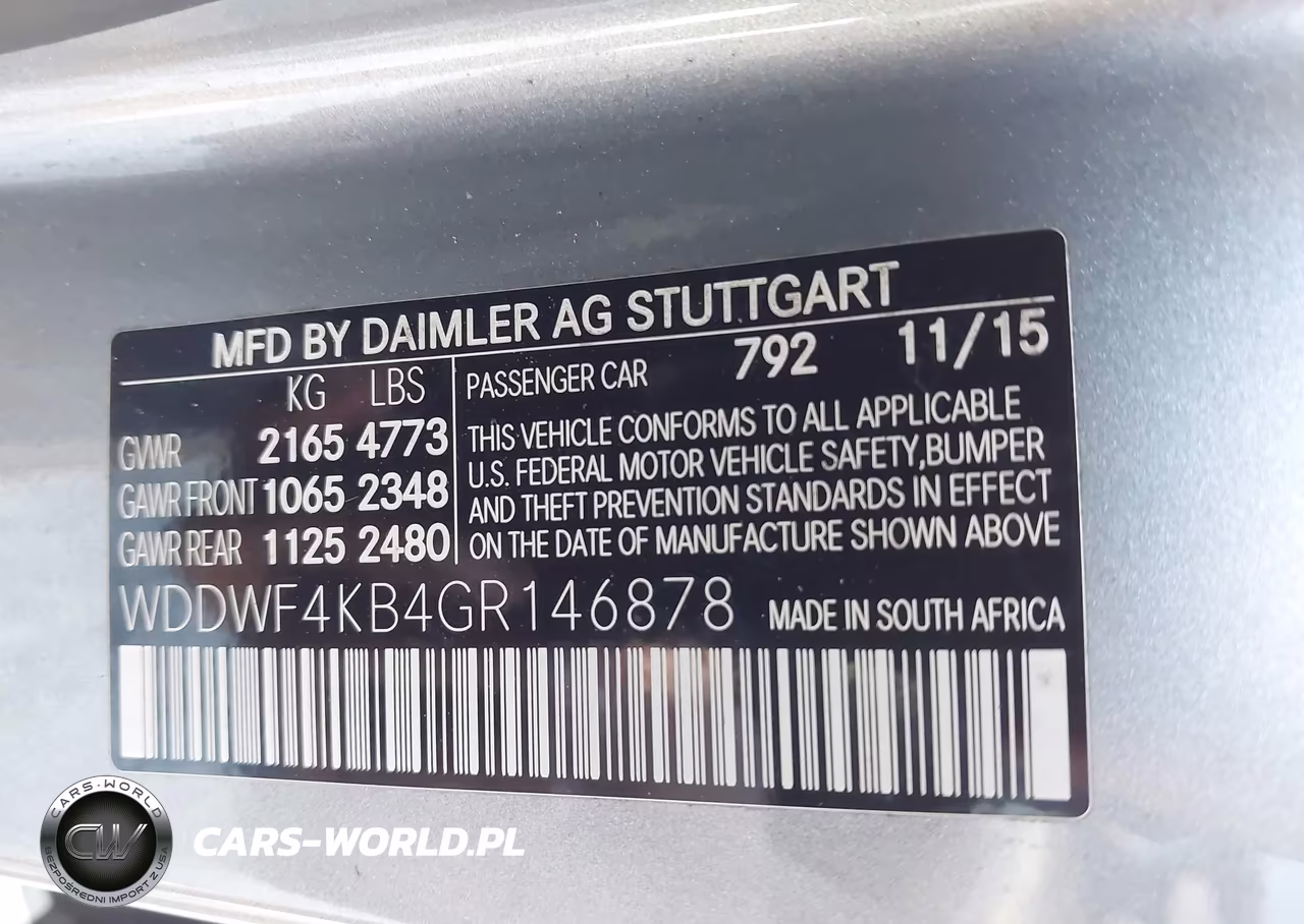 2016 Mercedes-Benz C 300 4Matic VIN:WDDWF4KB4GR146878 - 9