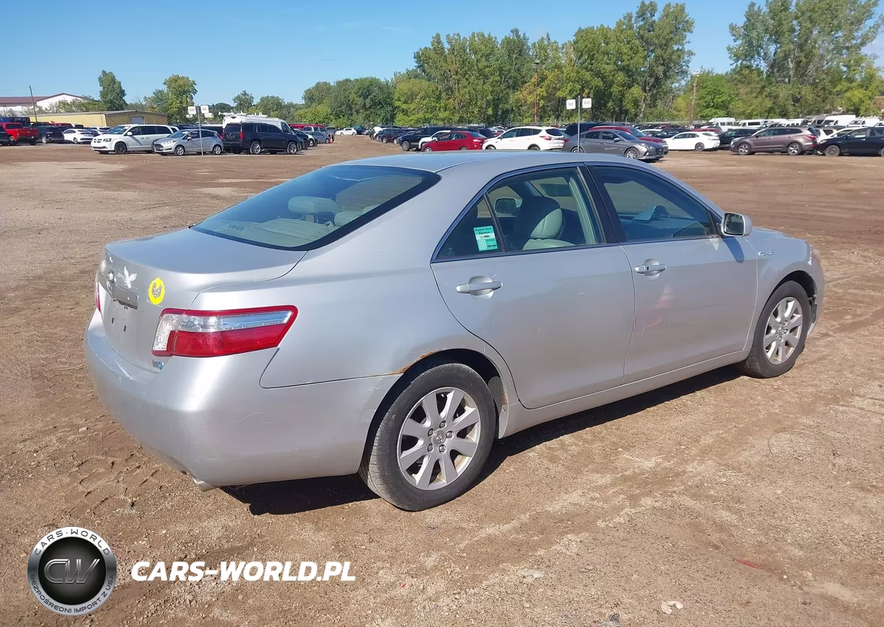 2007 Toyota Camry Hybrid VIN:4T1BB46K67U030220 - 4