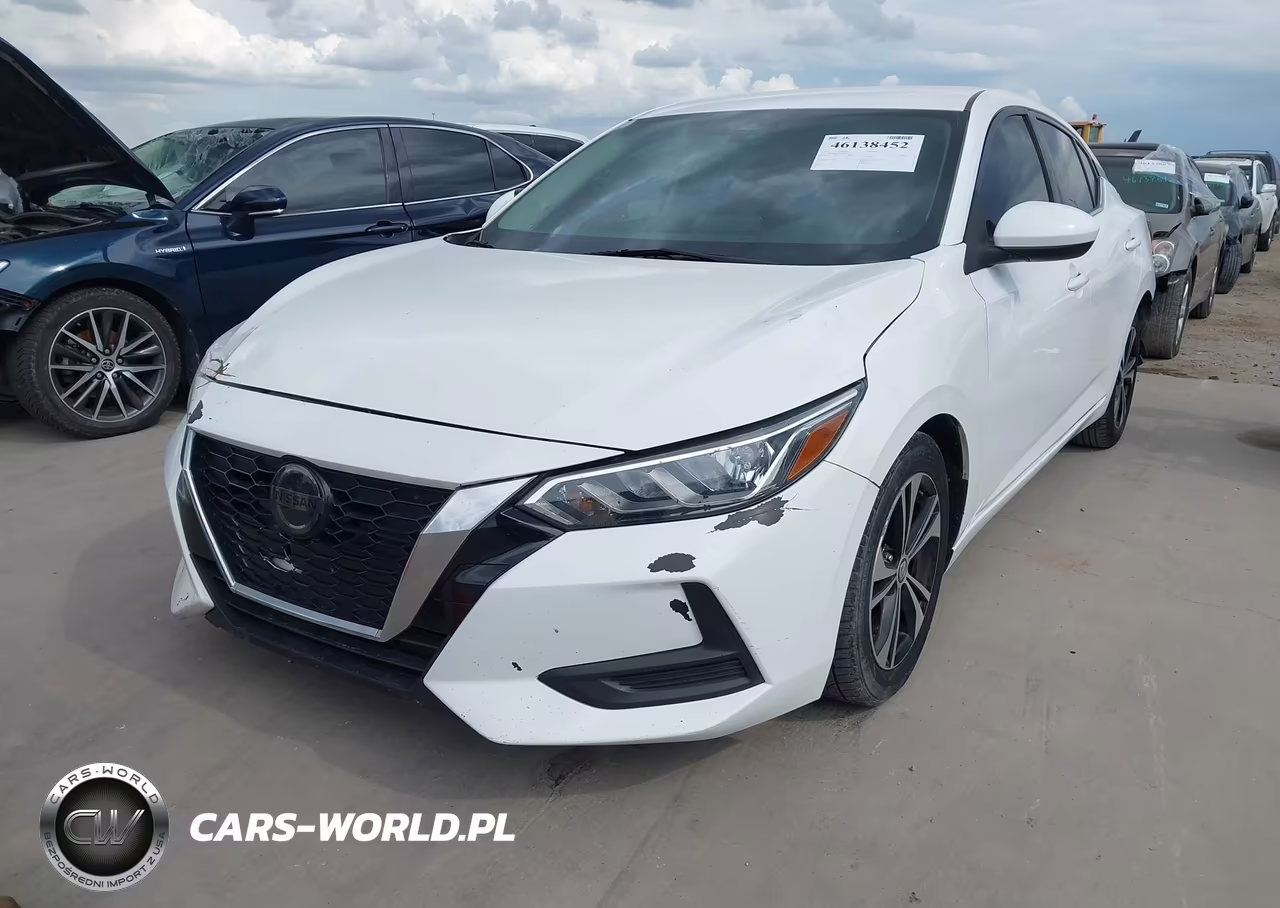 2021 Nissan Sentra Sv Xtronic Cvt VIN:3N1AB8CV9MY253739 - 2