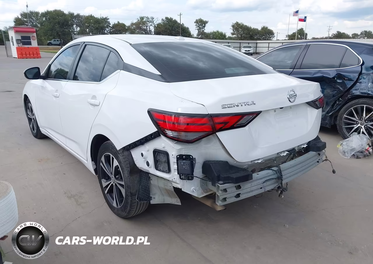 2021 Nissan Sentra Sv Xtronic Cvt VIN:3N1AB8CV9MY253739 - 3