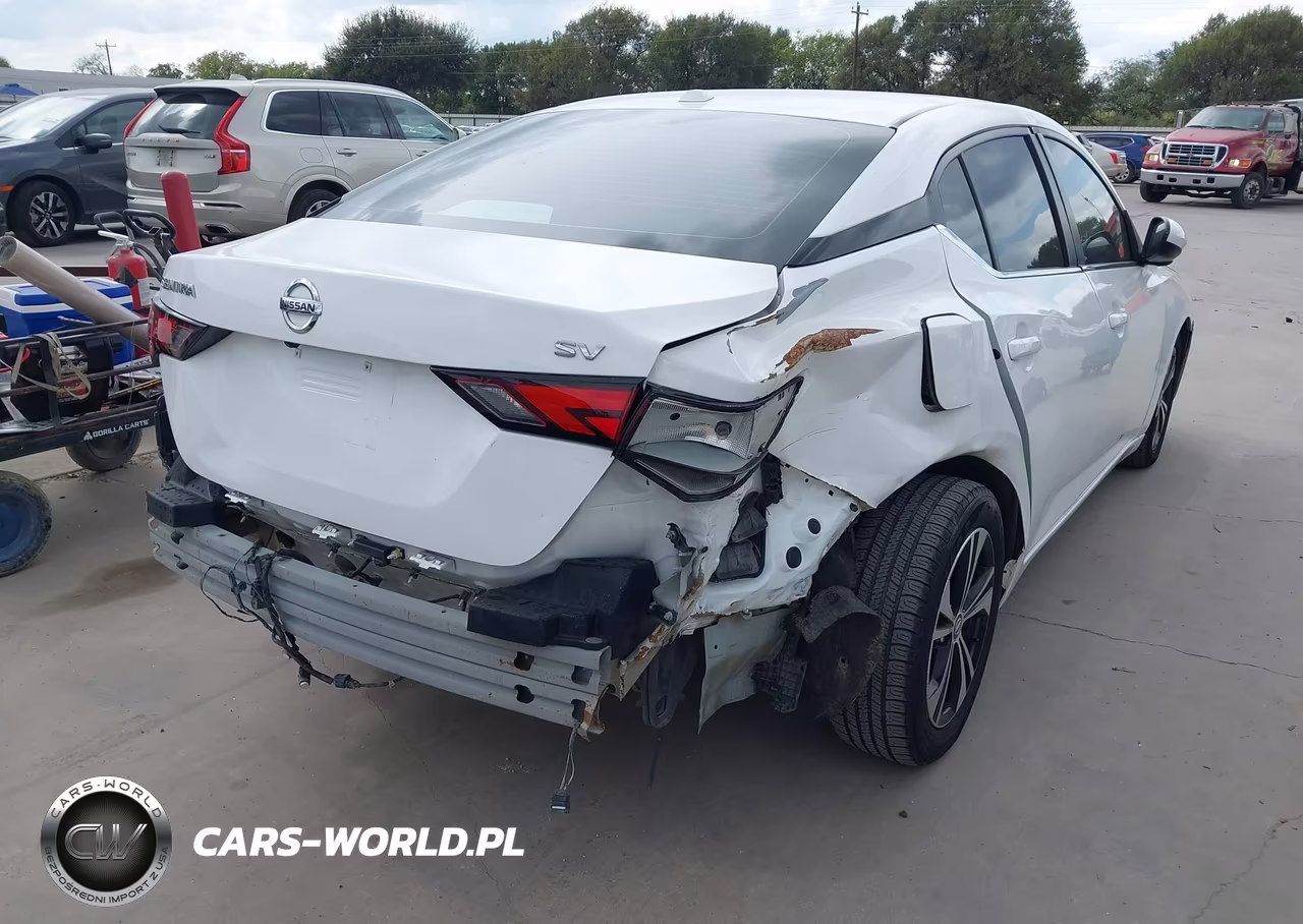 2021 Nissan Sentra Sv Xtronic Cvt VIN:3N1AB8CV9MY253739 - 4