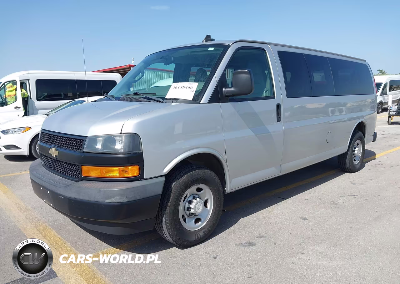 2019 Chevrolet Express 3500 Ls VIN:1GAZGNFG1K1332880 - 2