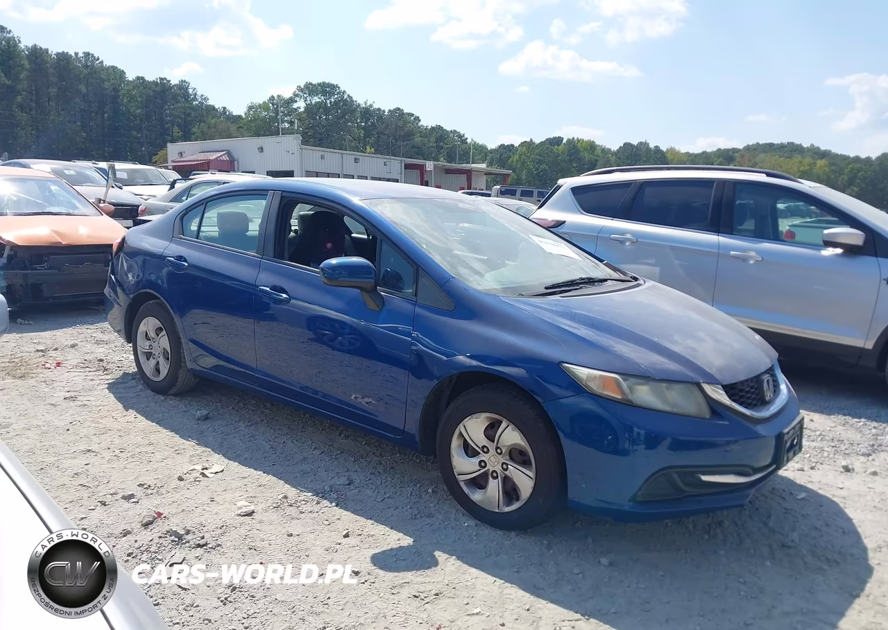 2014 Honda Civic Lx VIN:19XFB2F58EE045155 - 13