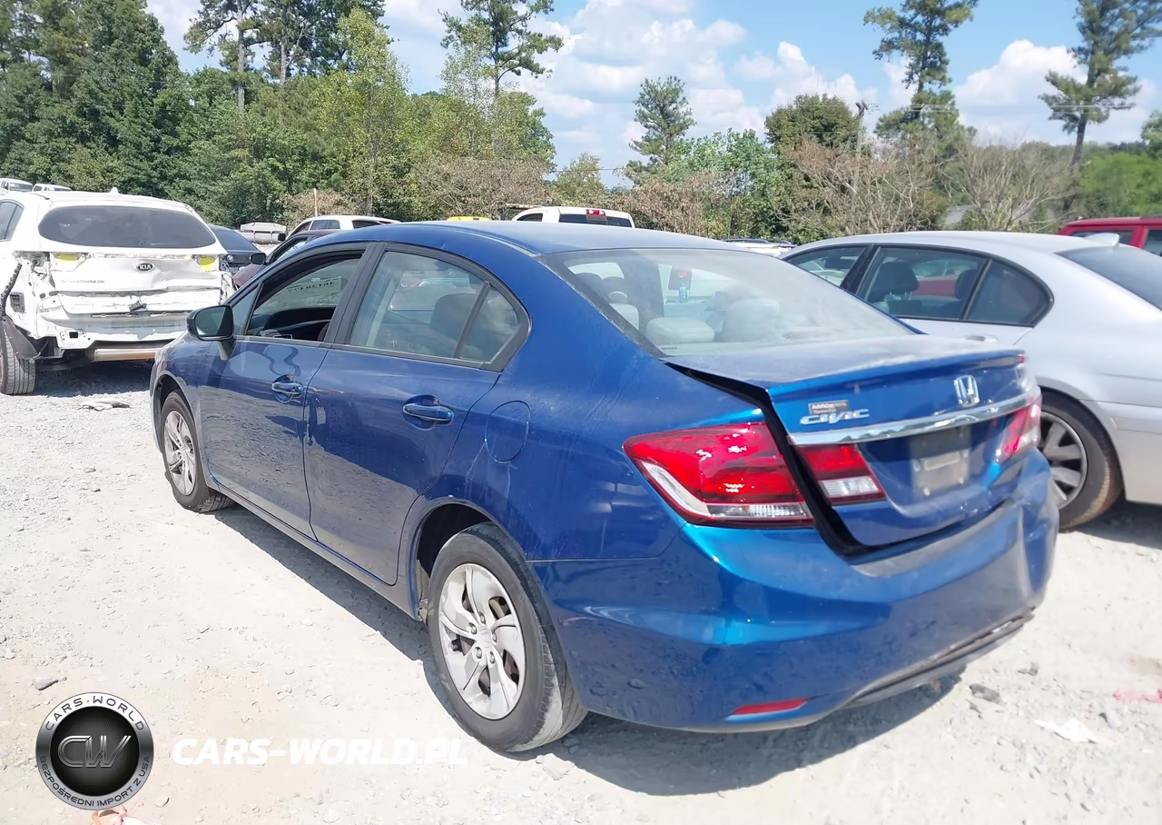 2014 Honda Civic Lx VIN:19XFB2F58EE045155 - 14