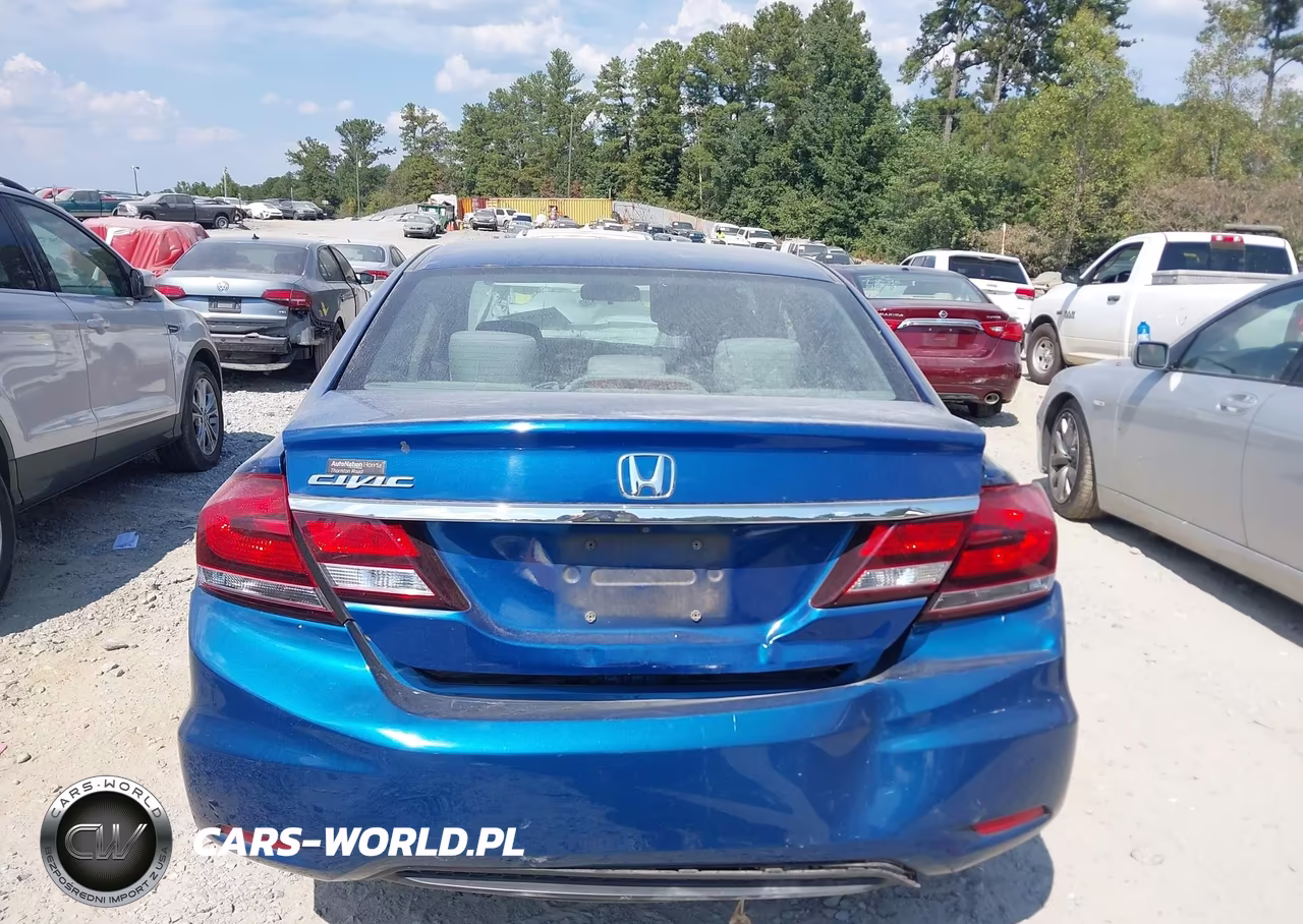 2014 Honda Civic Lx VIN:19XFB2F58EE045155 - 16