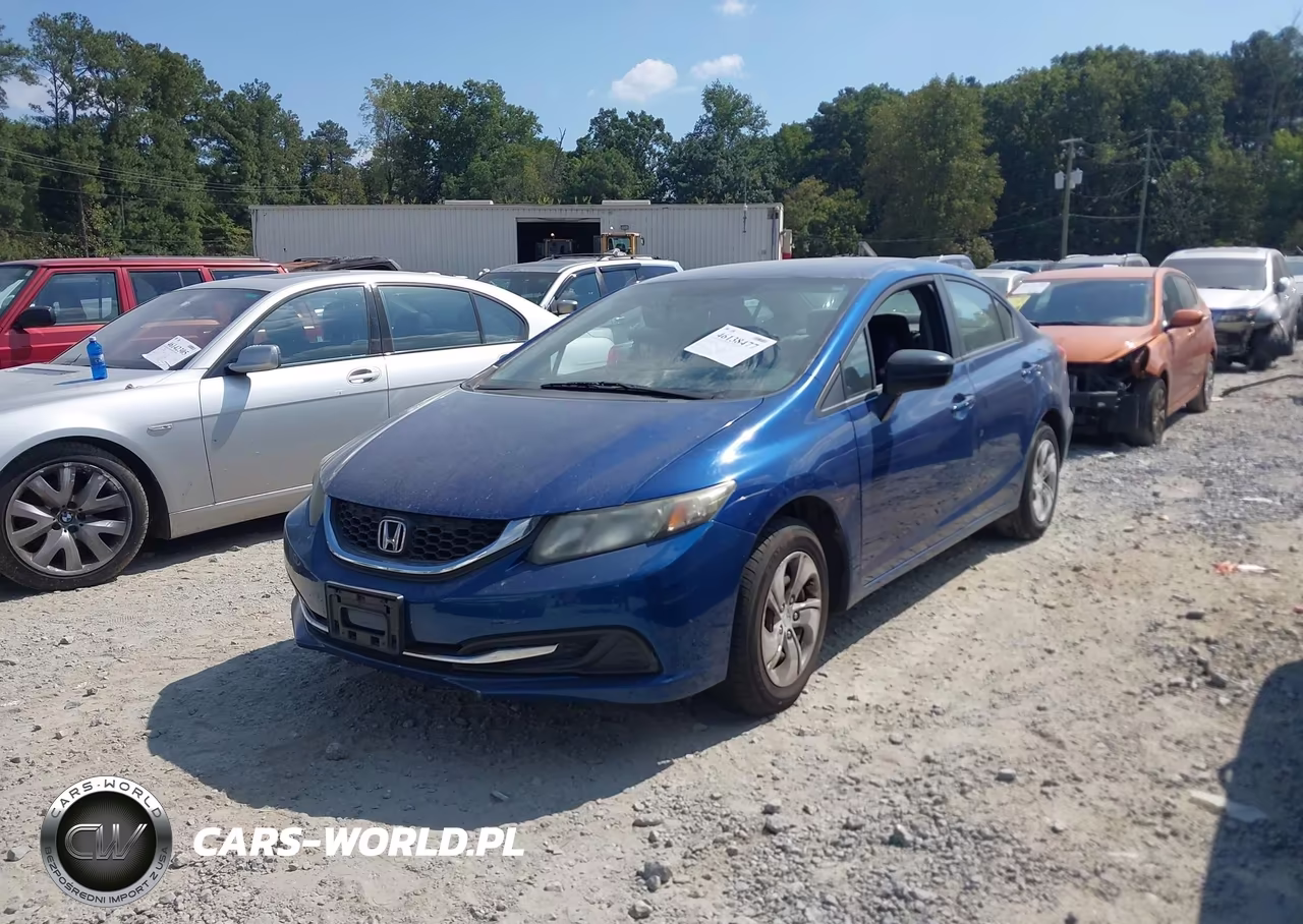 2014 Honda Civic Lx VIN:19XFB2F58EE045155 - 2