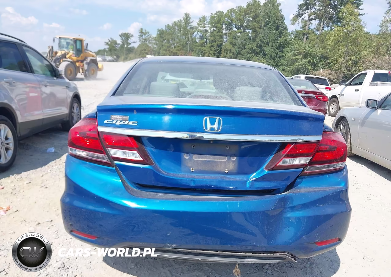 2014 Honda Civic Lx VIN:19XFB2F58EE045155 - 6