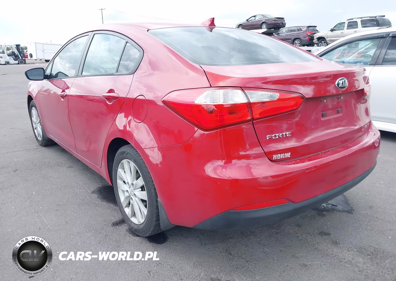 2014 Kia Forte Lx VIN:KNAFX4A61E5232727 - 3