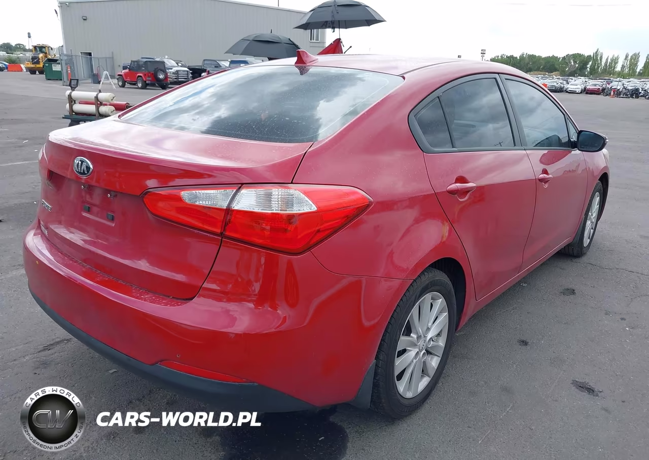 2014 Kia Forte Lx VIN:KNAFX4A61E5232727 - 4