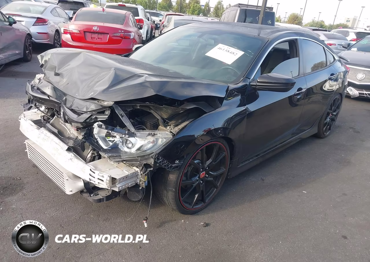 2019 Honda Civic Si VIN:2HGFC1E56KH703503 - 2