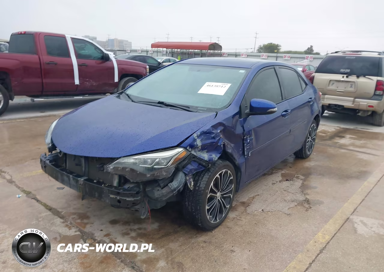2016 Toyota Corolla S Plus VIN:5YFBURHE0GP559338 - 2