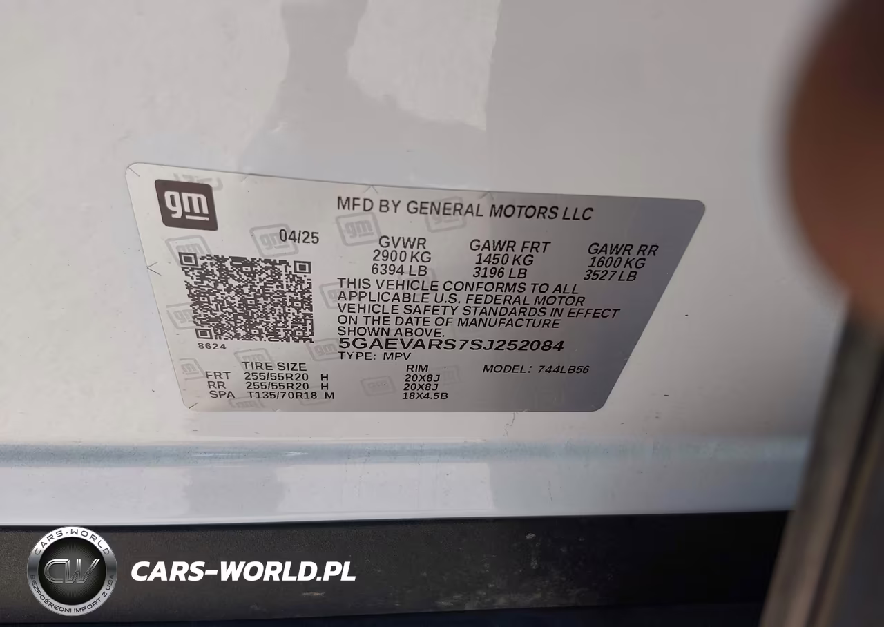 2025 Buick Enclave Preferred Fwd VIN:5GAEVARS7SJ252084 - 9