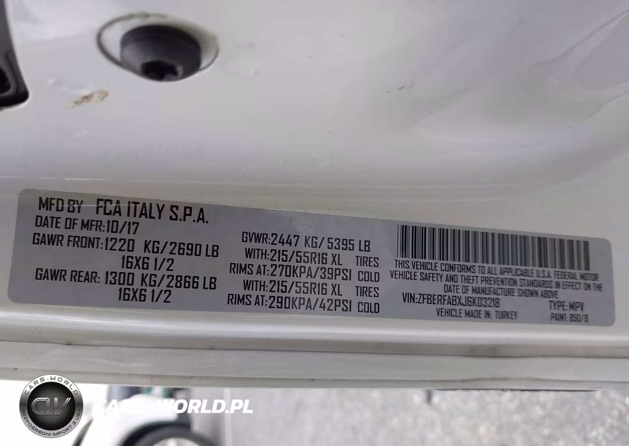 2018 Ram Promaster City Tradesman VIN:ZFBERFABXJ6K03218 - 9