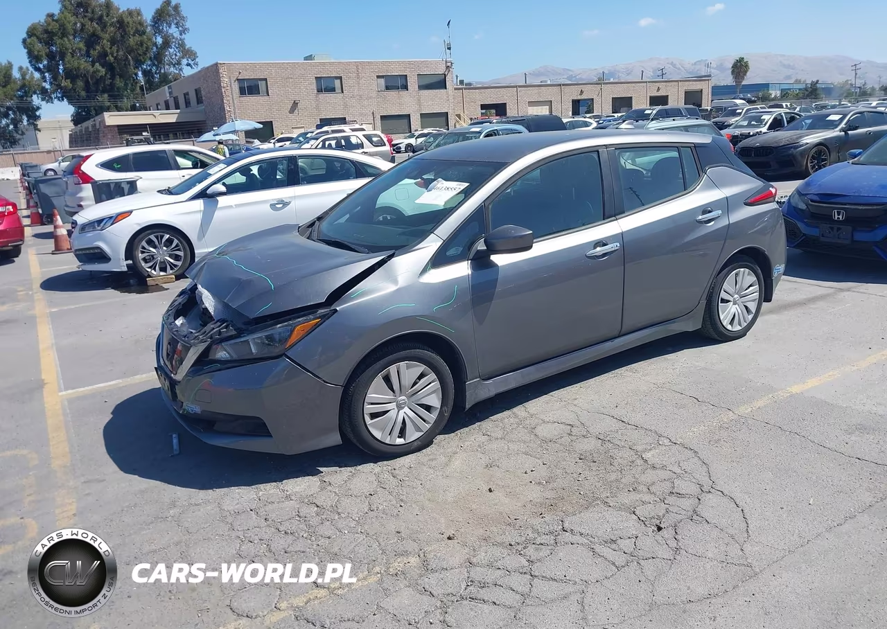 2021 Nissan Leaf S 40 Kwh VIN:1N4AZ1BV8MC552199 - 2