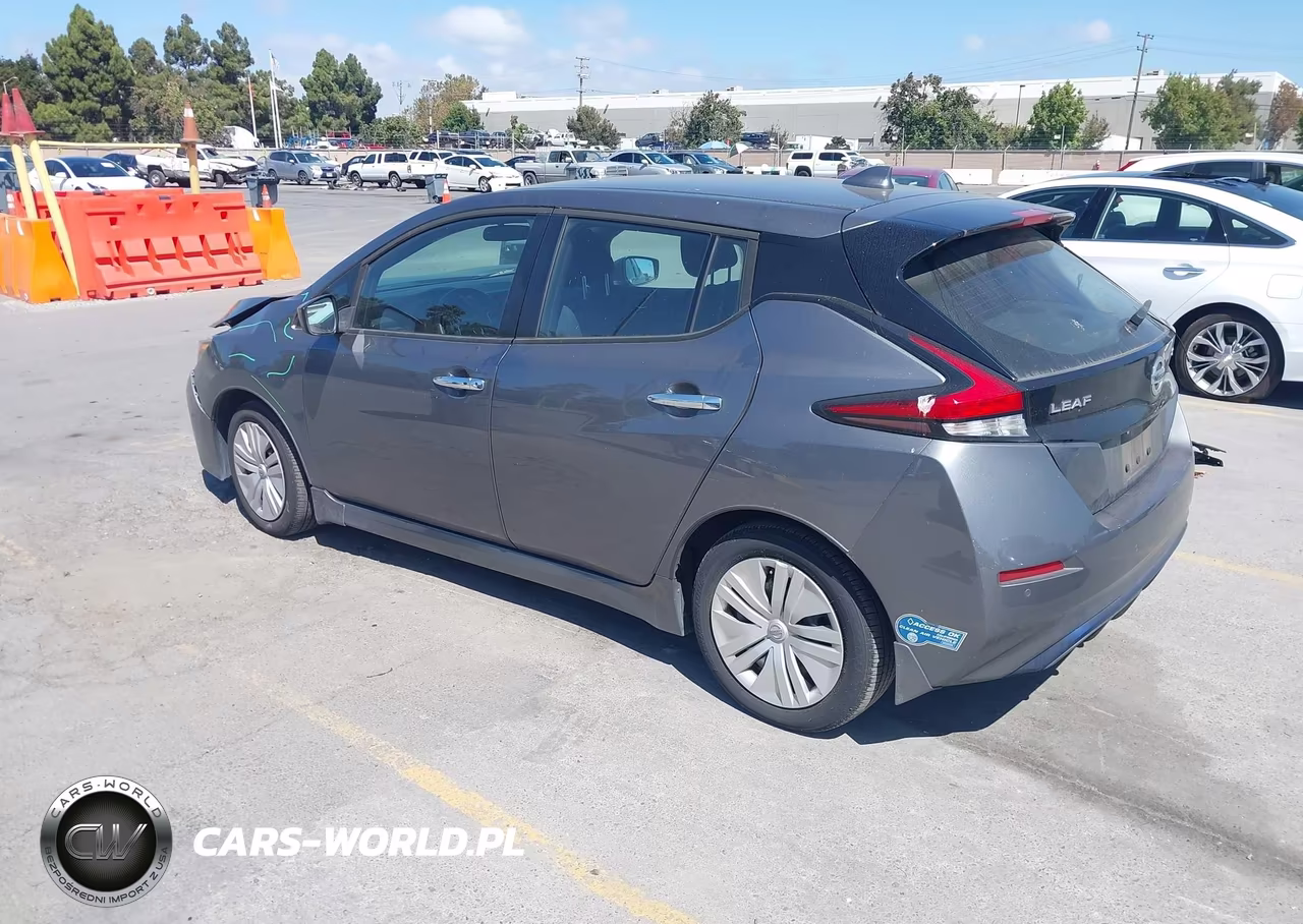 2021 Nissan Leaf S 40 Kwh VIN:1N4AZ1BV8MC552199 - 3