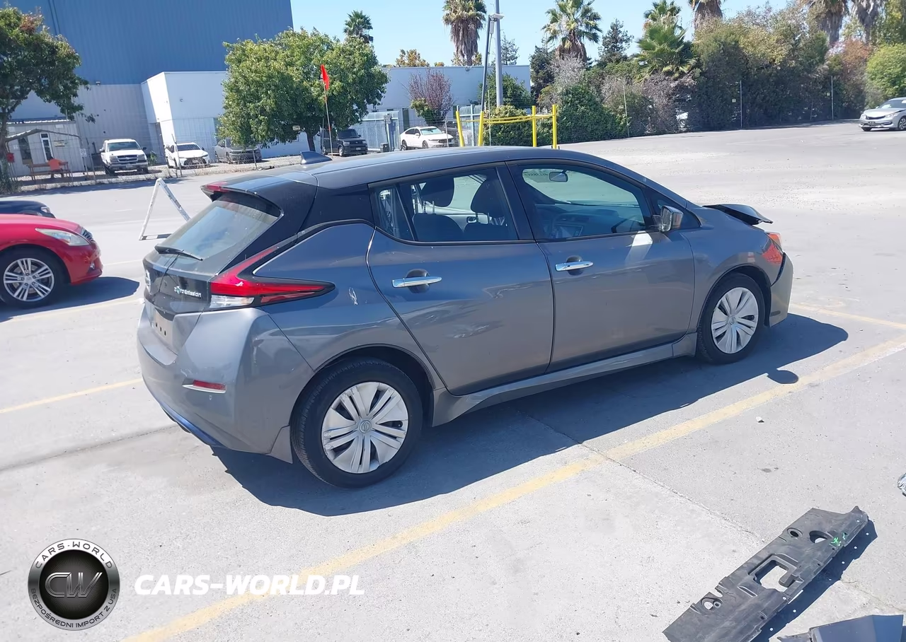 2021 Nissan Leaf S 40 Kwh VIN:1N4AZ1BV8MC552199 - 4