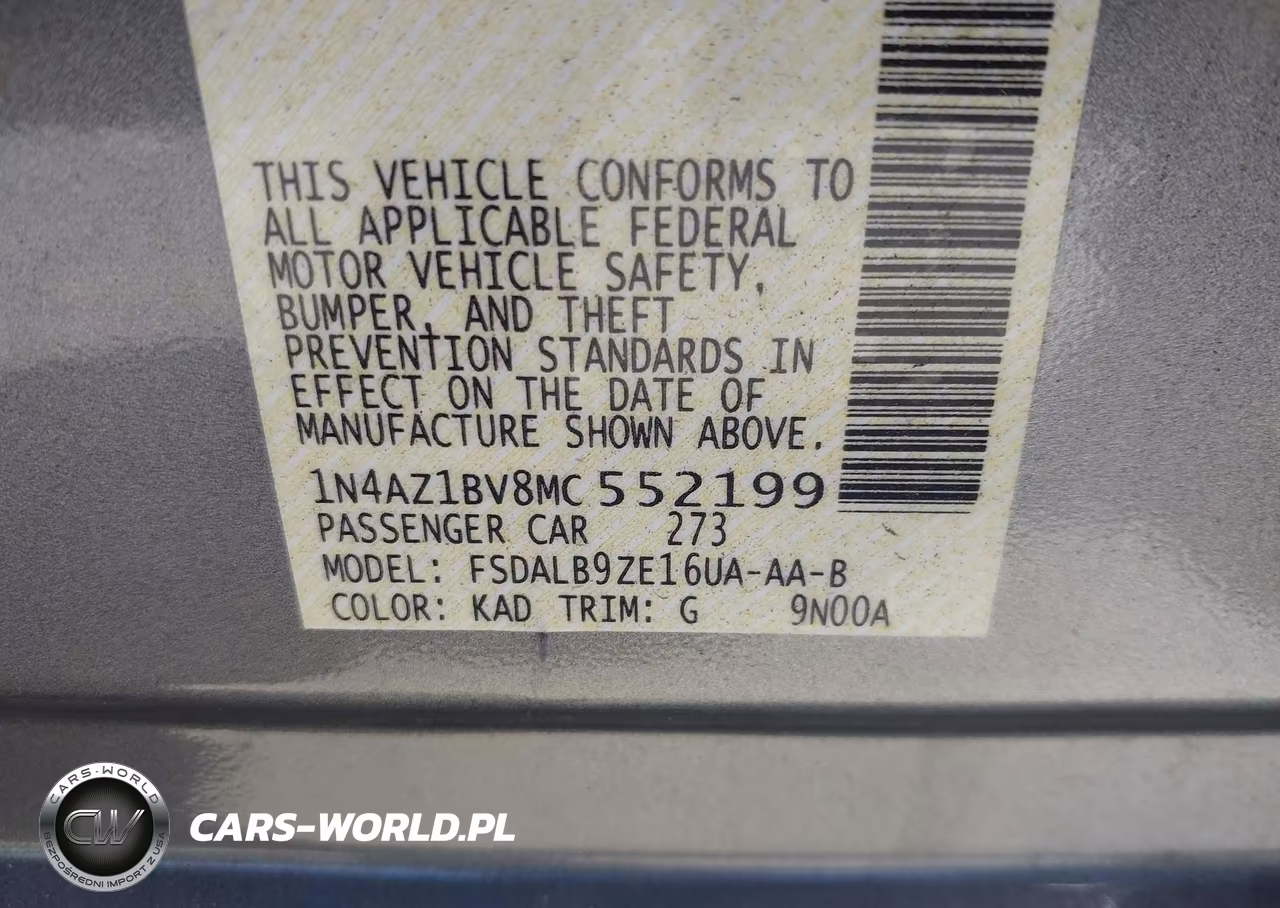 2021 Nissan Leaf S 40 Kwh VIN:1N4AZ1BV8MC552199 - 9