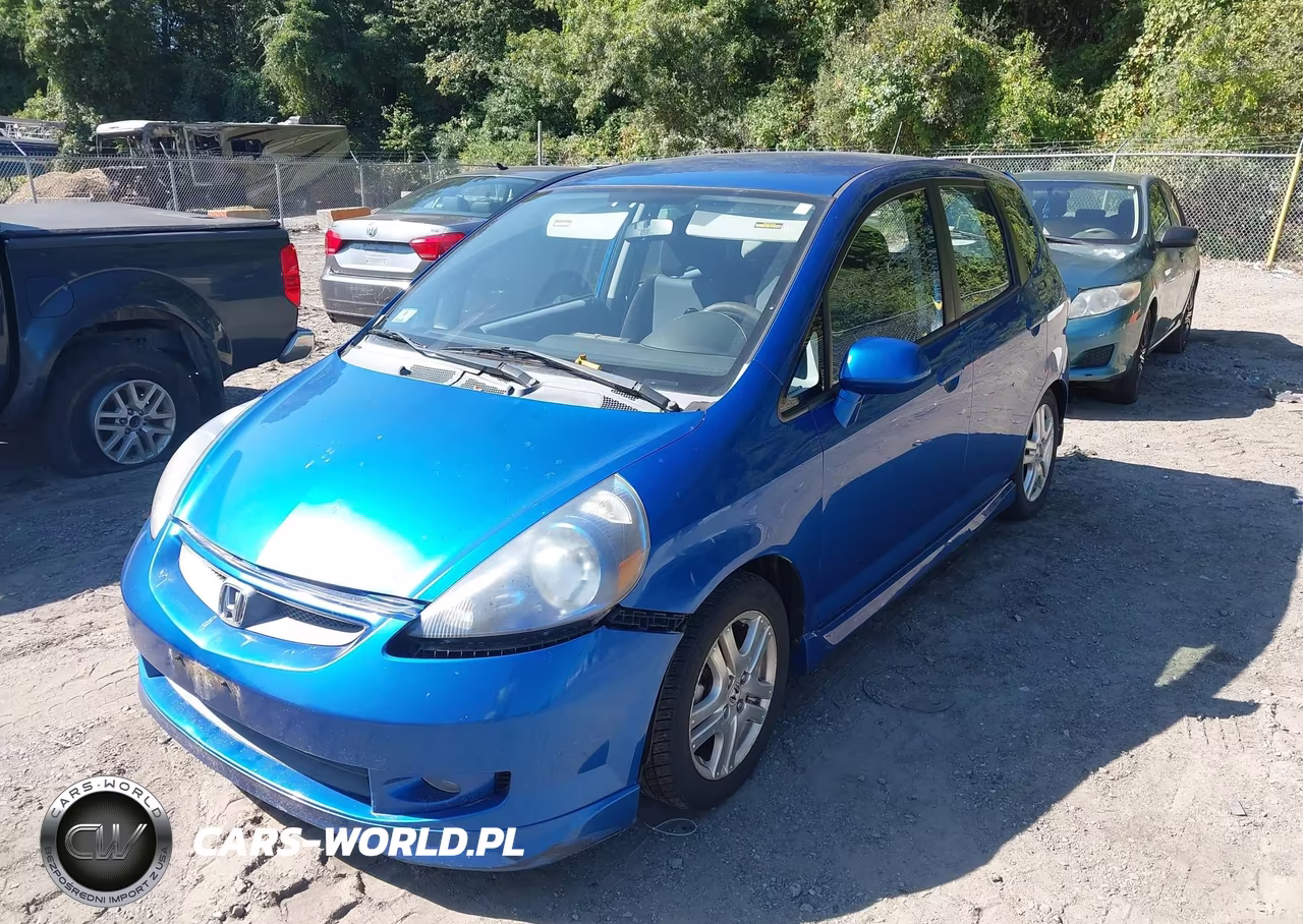 2007 Honda Fit Sport VIN:JHMGD38627S053843 - 2