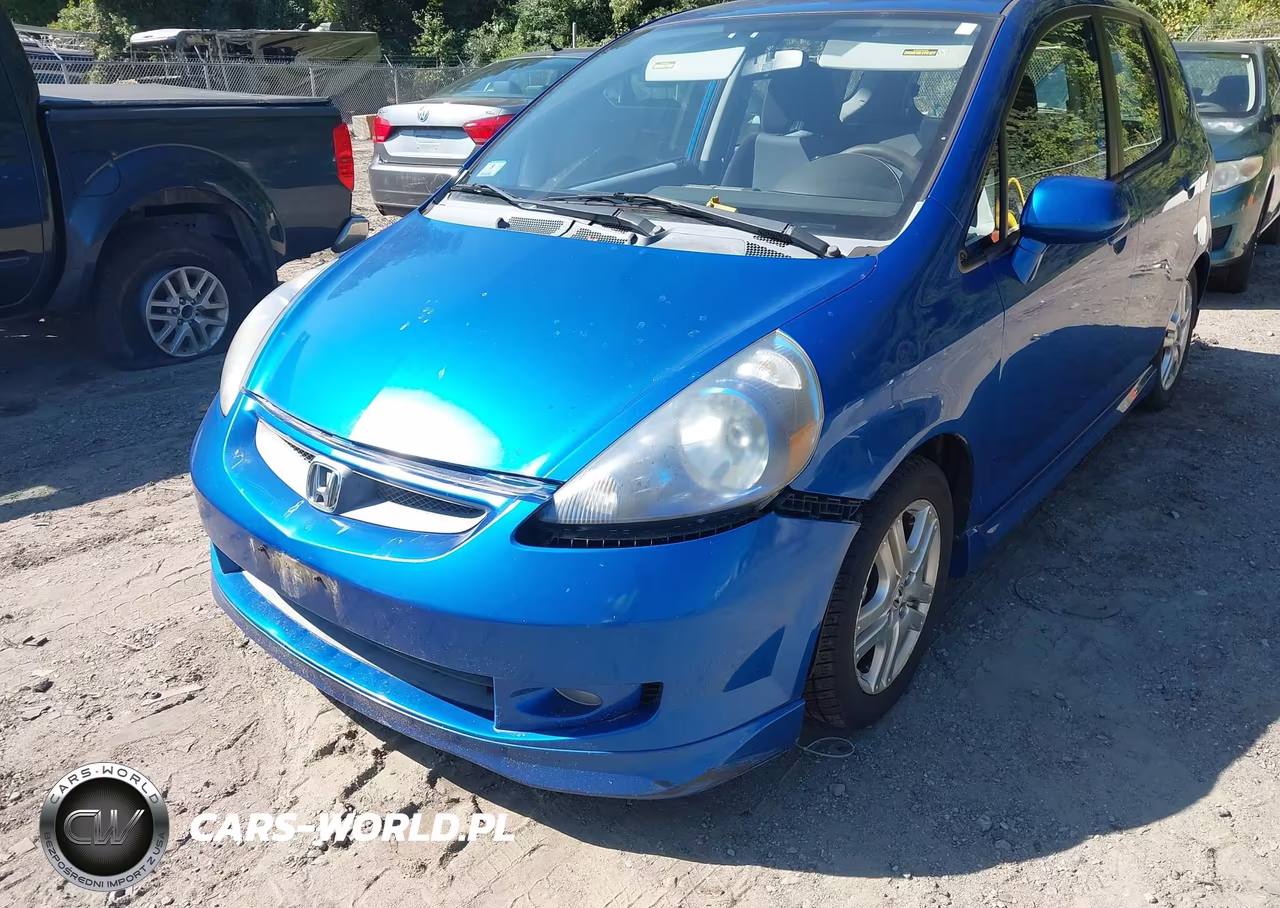 2007 Honda Fit Sport VIN:JHMGD38627S053843 - 6