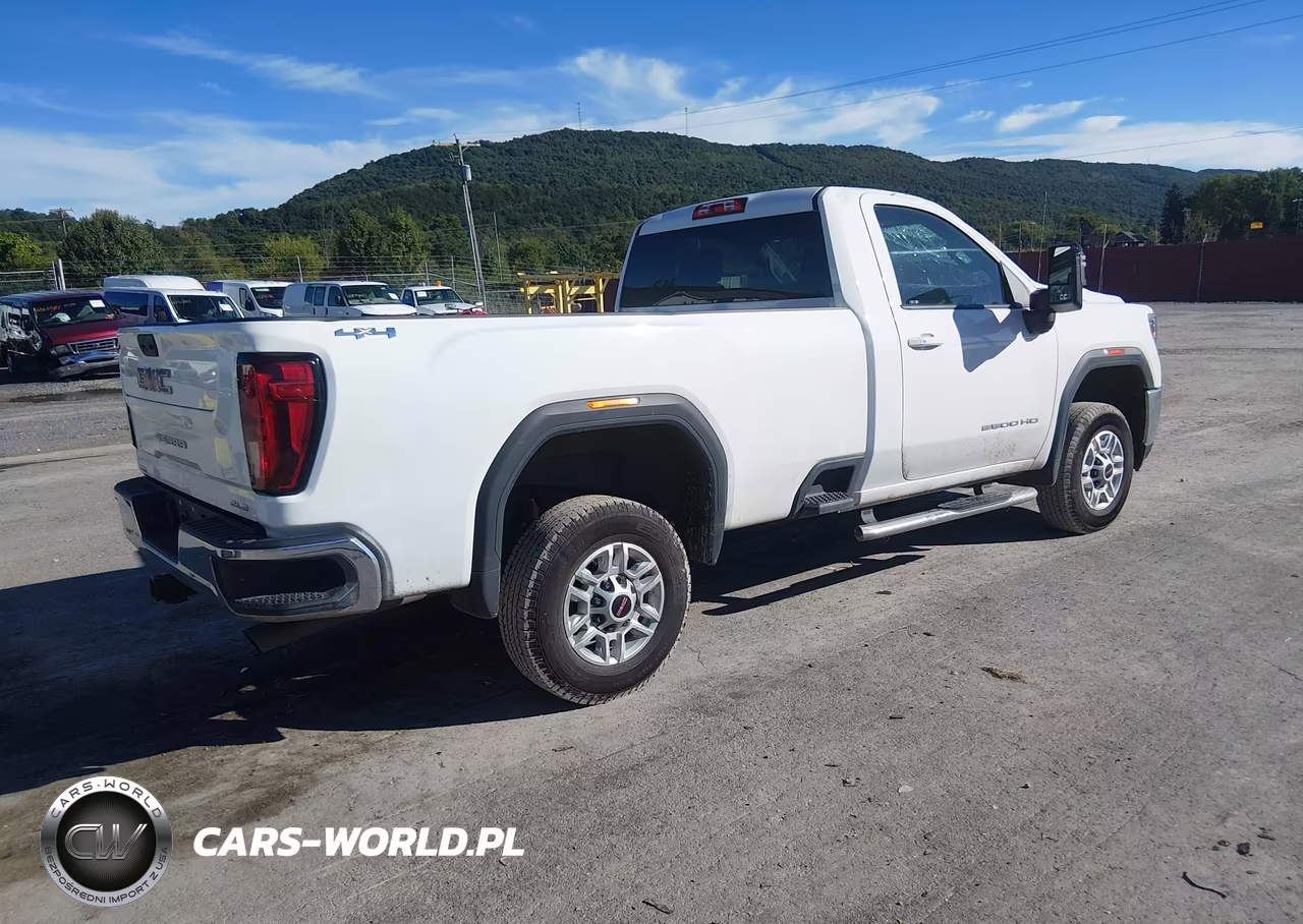 2022 GMC Sierra 2500Hd 4Wd Long Bed Sle VIN:1GT39ME71NF104842 - 4