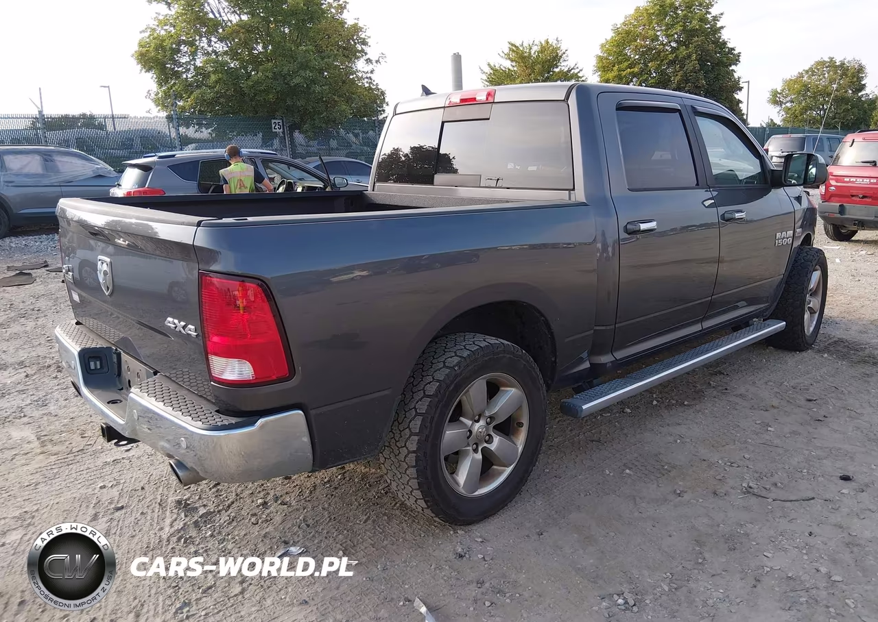 2017 Ram 1500 Big Horn 4X4 5'7 Box VIN:1C6RR7LT9HS649041 - 4