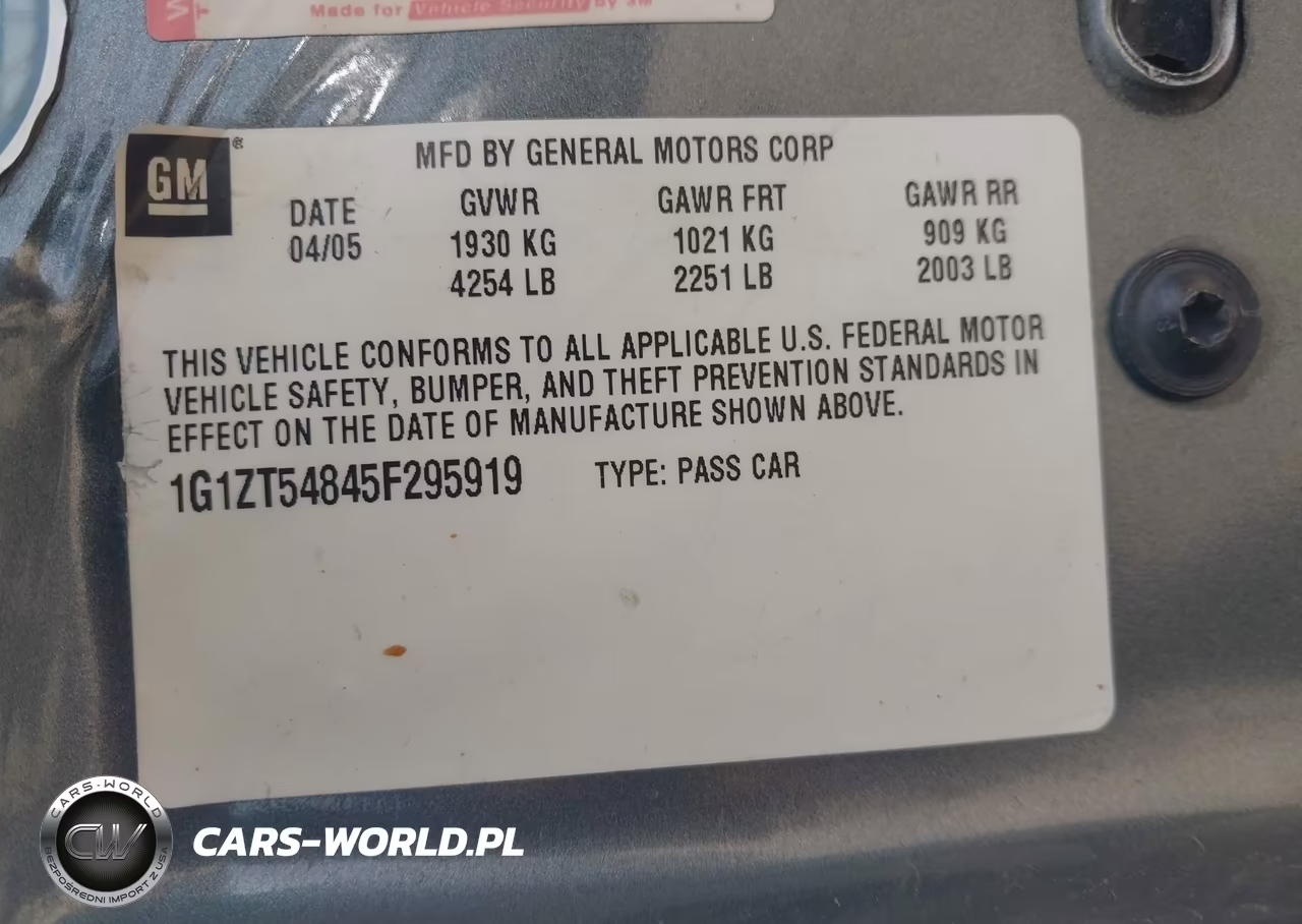 2005 Chevrolet Malibu Ls VIN:1G1ZT54845F295919 - 9