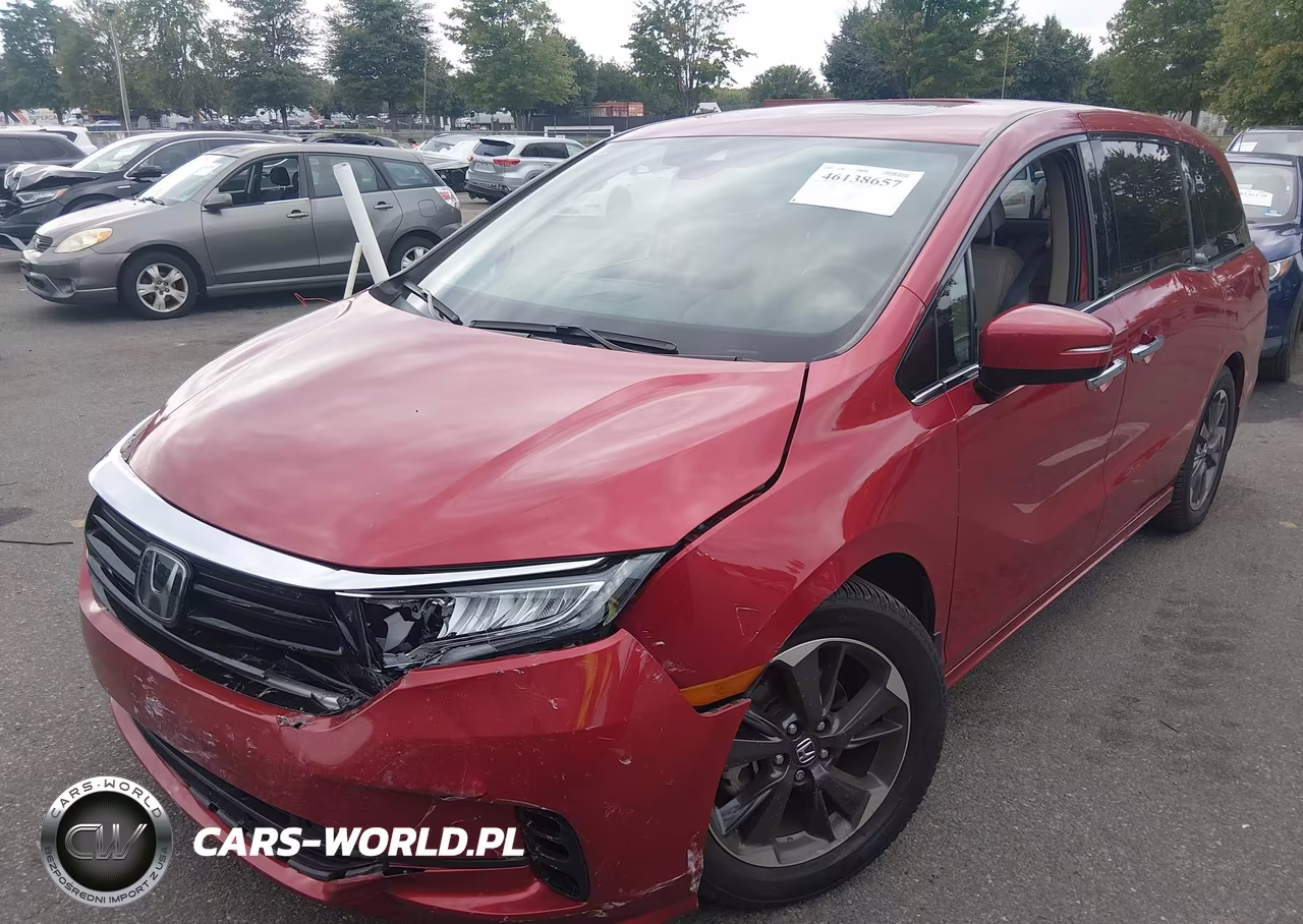 2022 Honda Odyssey Elite VIN:5FNRL6H9XNB068867 - 2