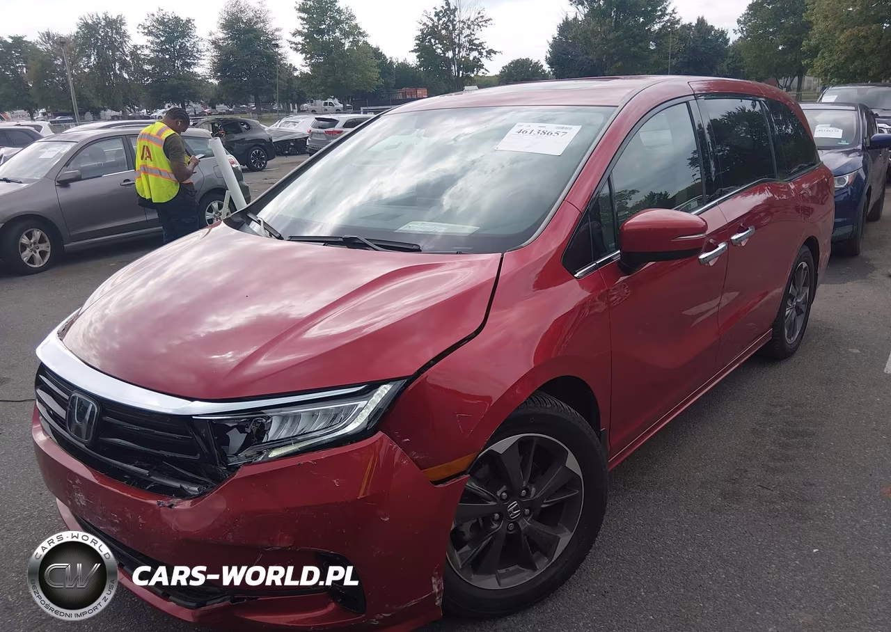 2022 Honda Odyssey Elite VIN:5FNRL6H9XNB068867 - 6