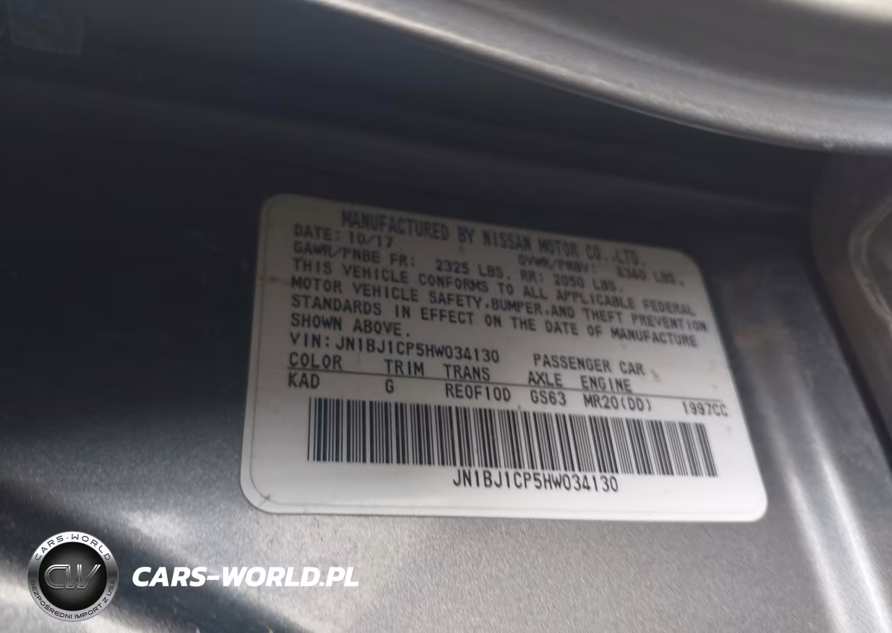 2017 Nissan Rogue Sport S VIN:JN1BJ1CP5HW034130 - 9