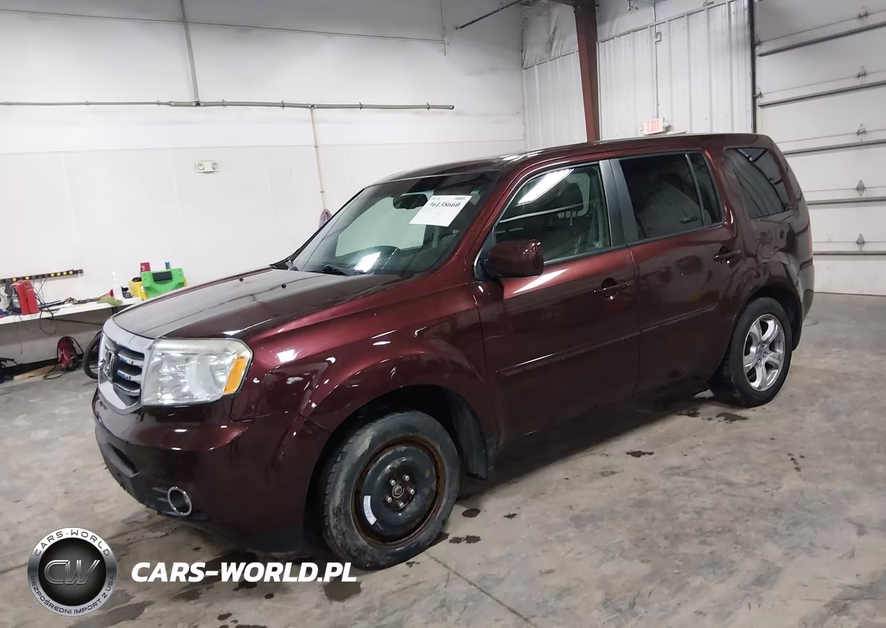 2012 Honda Pilot Ex-L VIN:5FNYF4H51CB029389 - 2