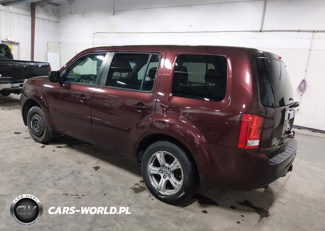 2012 Honda Pilot Ex-L VIN:5FNYF4H51CB029389 - 3