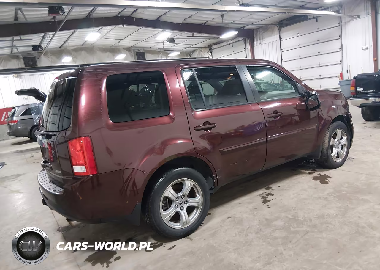2012 Honda Pilot Ex-L VIN:5FNYF4H51CB029389 - 4