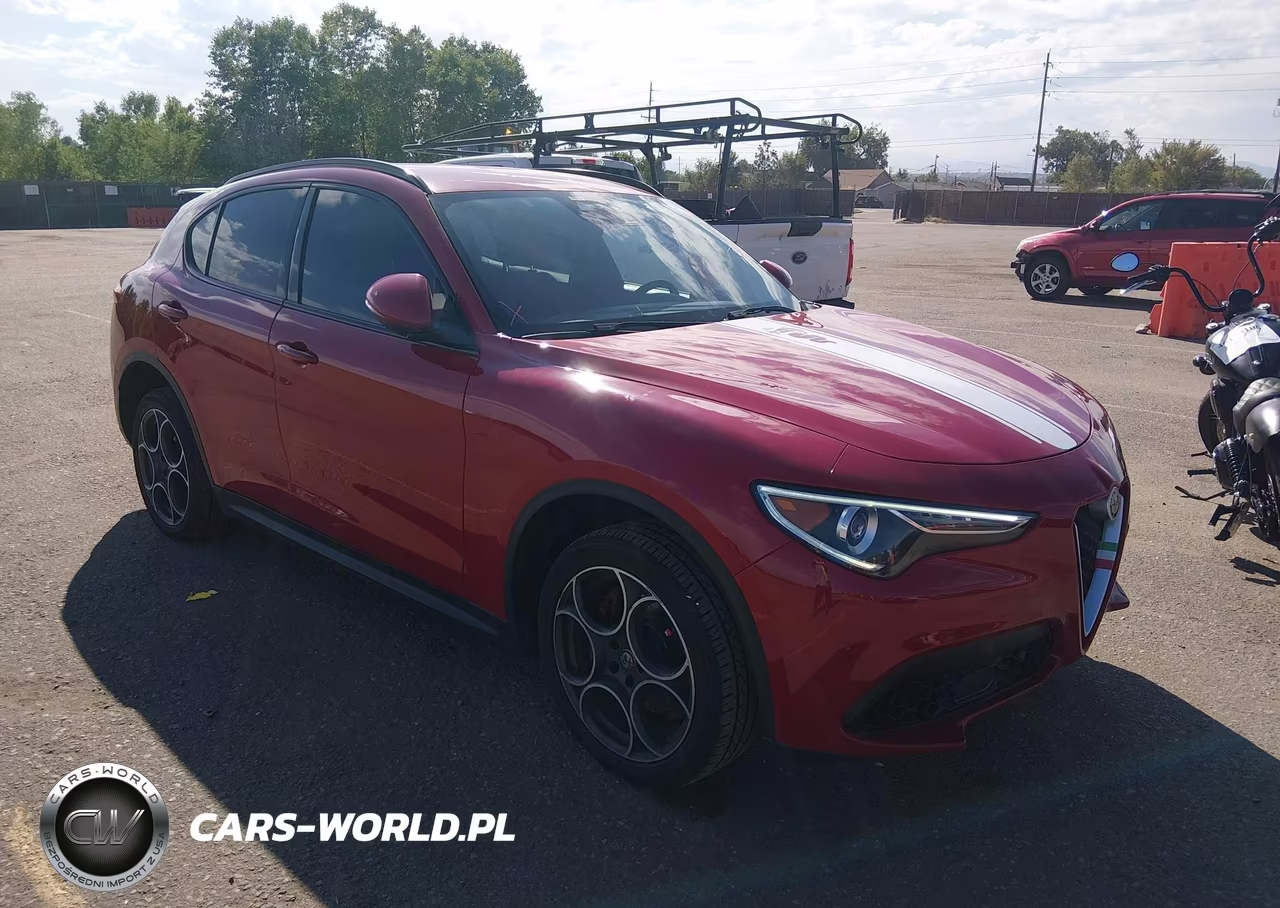 2018 Alfa Romeo Stelvio Ti Sport Awd VIN:ZASFAKNN8J7B90296 - 1
