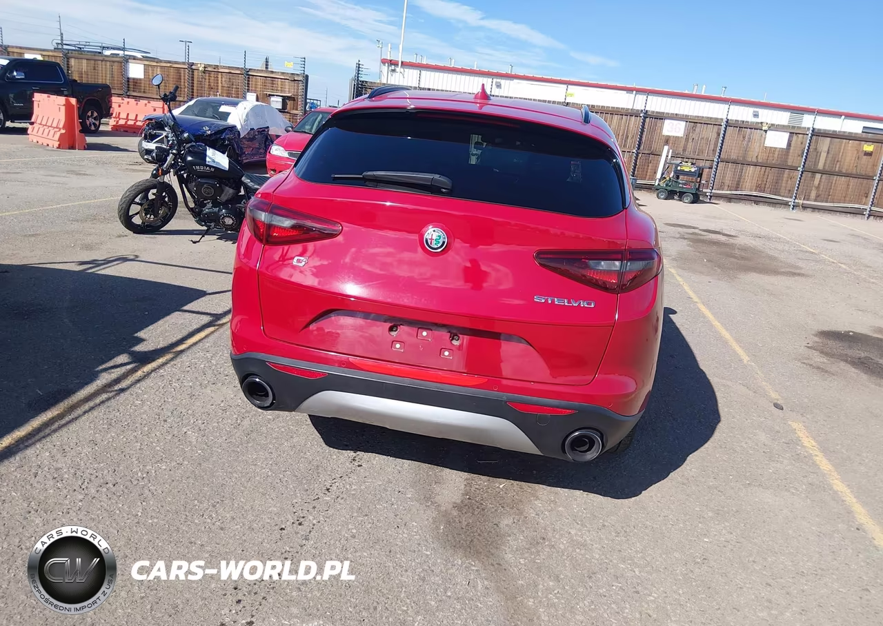 2018 Alfa Romeo Stelvio Ti Sport Awd VIN:ZASFAKNN8J7B90296 - 16