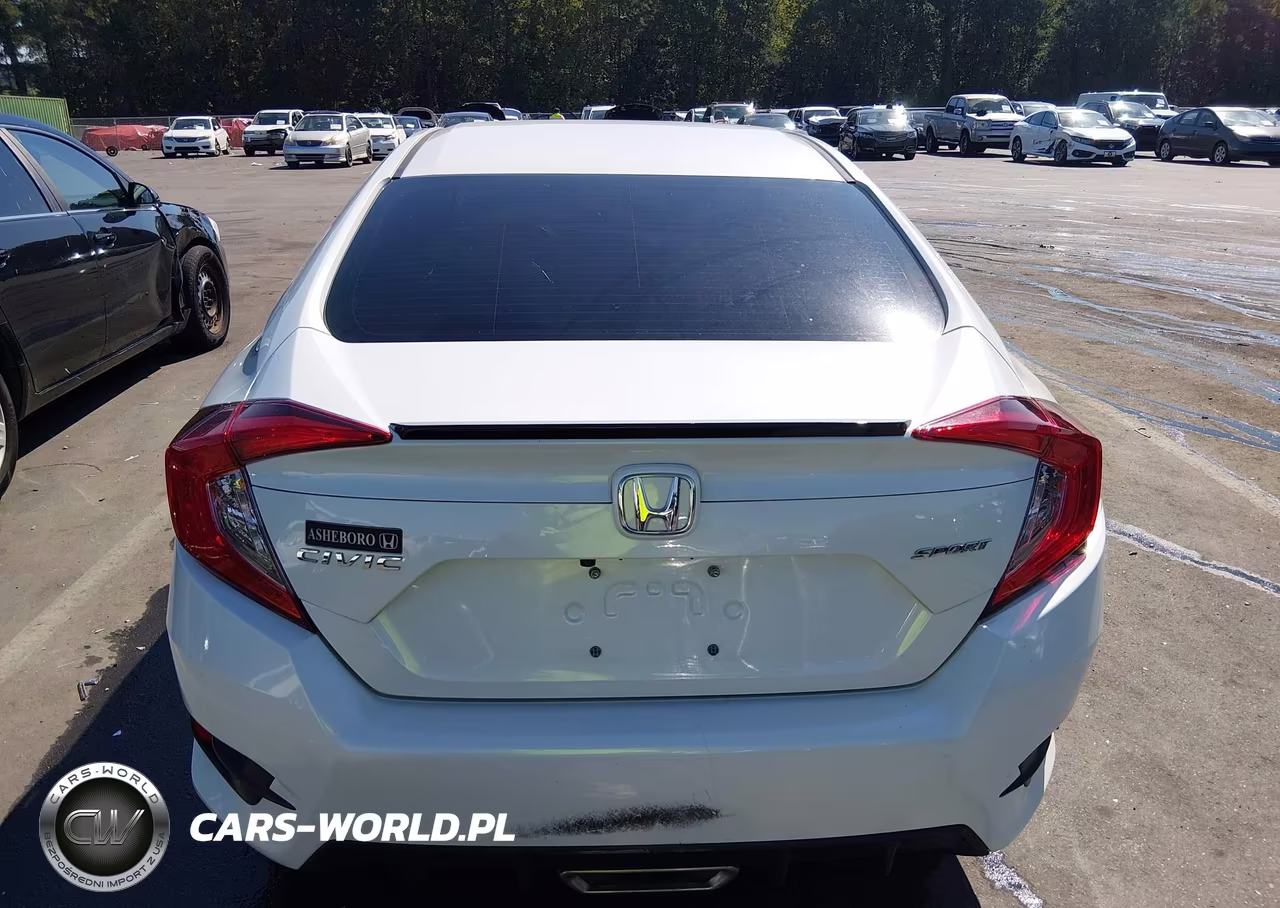 2020 Honda Civic Sport VIN:2HGFC2F89LH556691 - 15