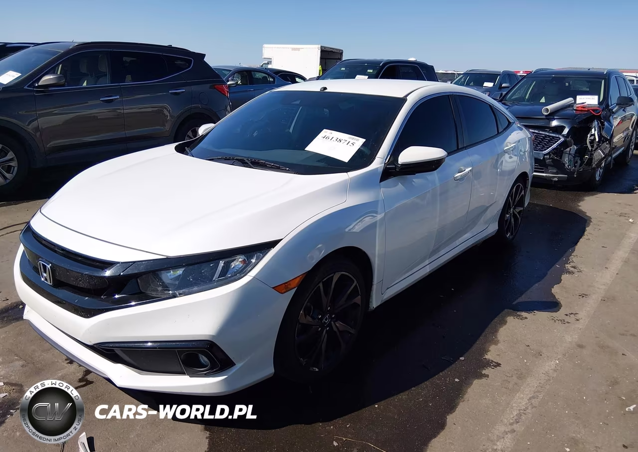 2020 Honda Civic Sport VIN:2HGFC2F89LH556691 - 2
