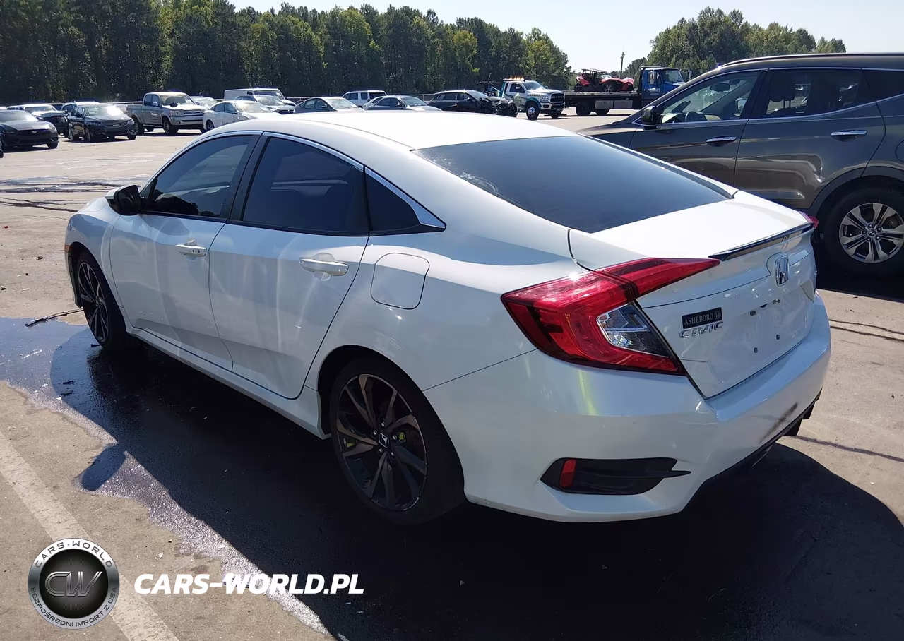 2020 Honda Civic Sport VIN:2HGFC2F89LH556691 - 3