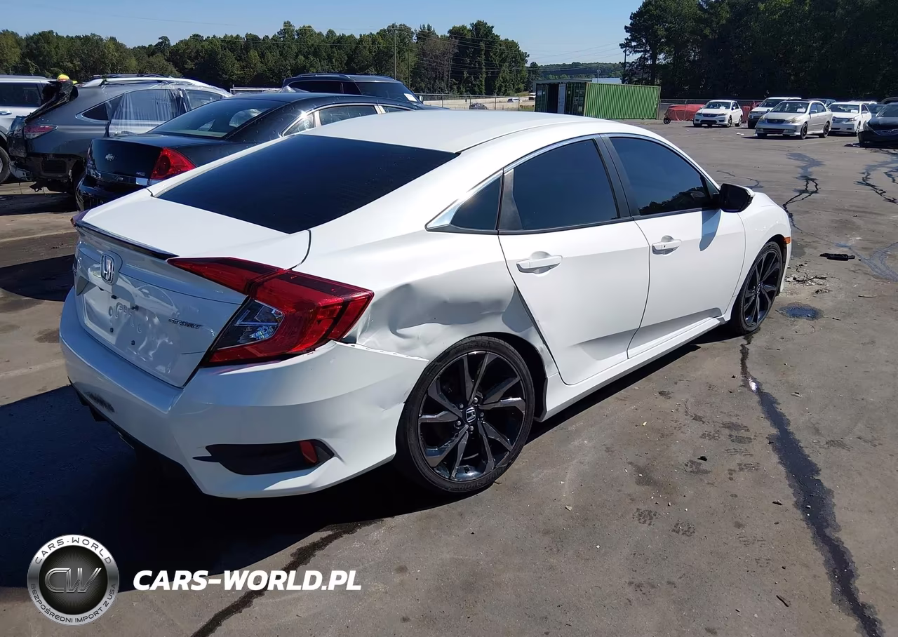 2020 Honda Civic Sport VIN:2HGFC2F89LH556691 - 4