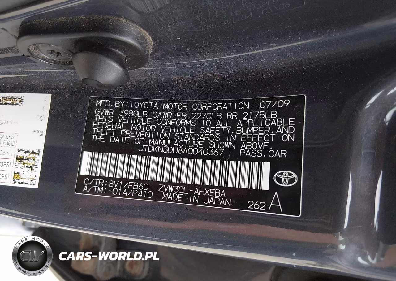 2010 Toyota Prius Iii VIN:JTDKN3DU8A0040367 - 9