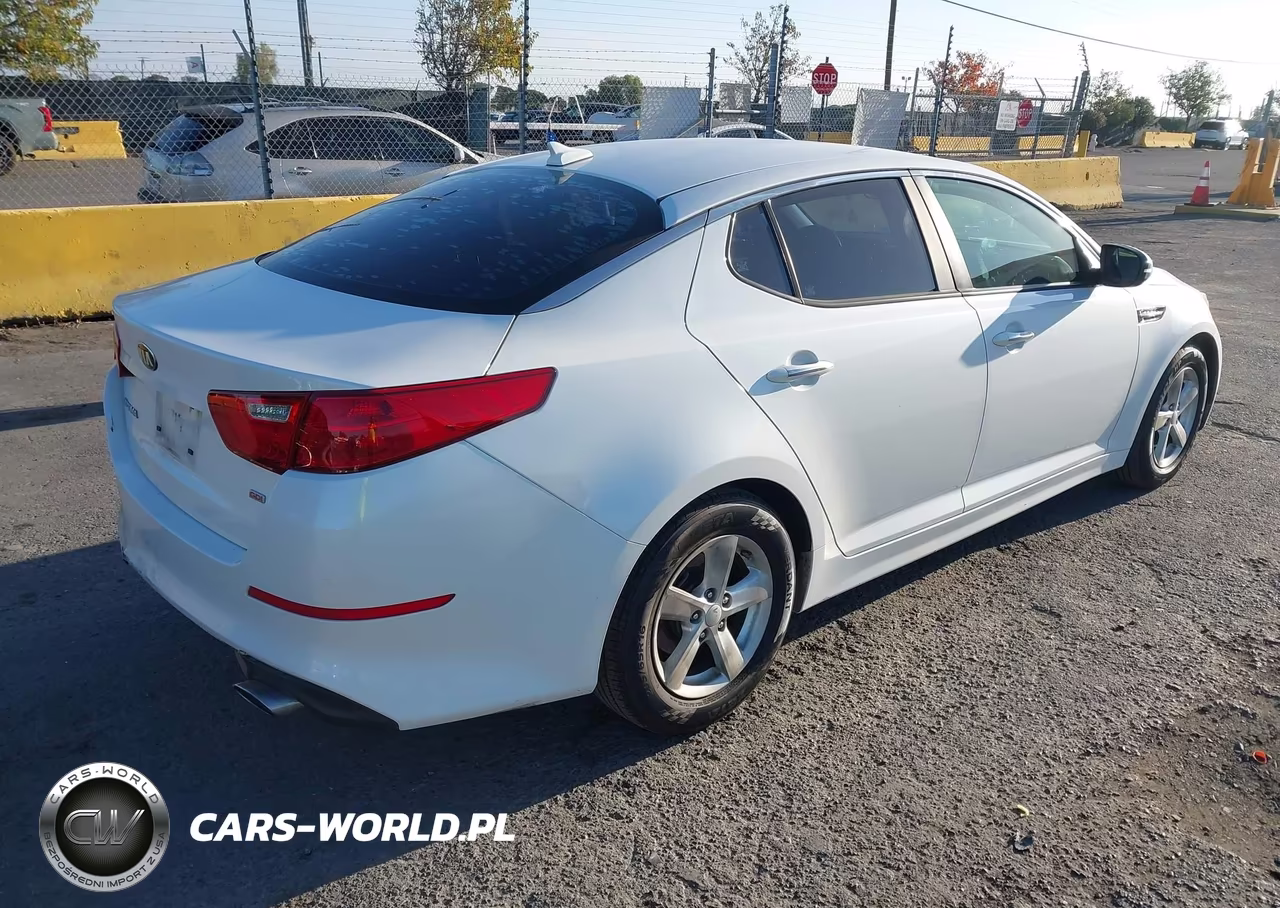 2015 Kia Optima Lx VIN:KNAGM4A72F5663973 - 4