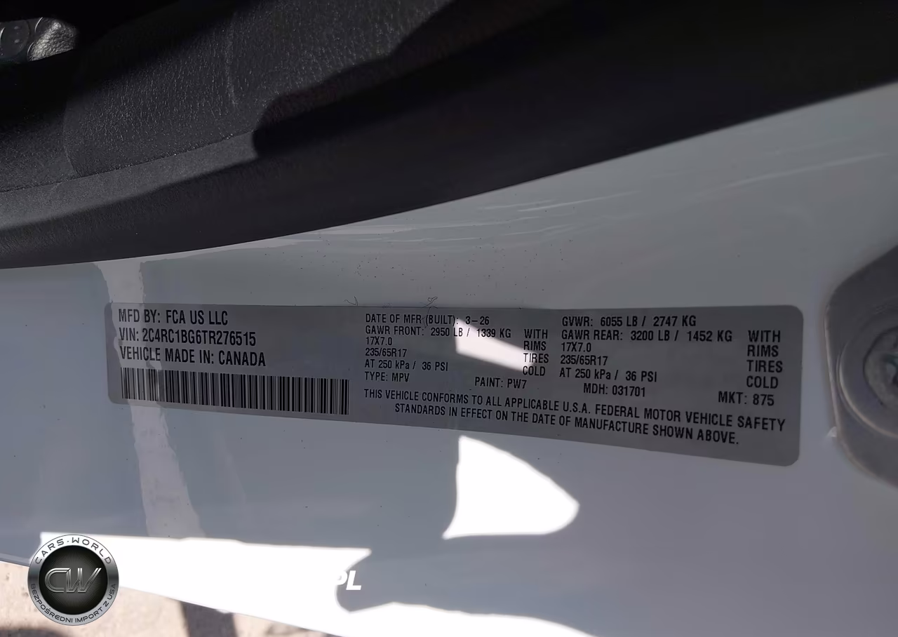2026 Chrysler Pacifica Select VIN:2C4RC1BG6TR276515 - 9
